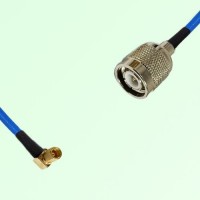Semi-Flexible Jumper TNC Male to SSMC Female Right Angle Semi-Flexible Jumper TNC Male to SSMC Female Right Angle