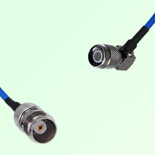 Semi-Flexible Jumper TNC Female to TNC Male Right Angle Semi-Flexible Jumper TNC Female to TNC Male Right Angle