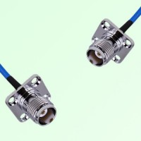 Semi-Flexible Jumper TNC Female 4 Hole 17.5mm to TNC Female 4 Hole 17.5mm Semi-Flexible Jumper TNC Female 4 Hole 17.5mm to TNC Female 4 Hole 17.5mm