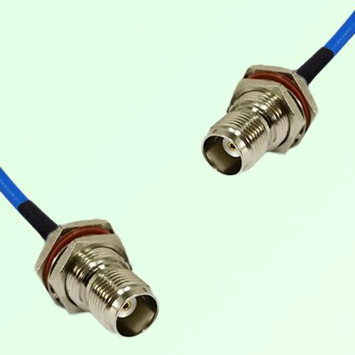 Semi-Flexible TNC Bulkhead Female with O-Ring to TNC Bulkhead Female with O-Ring Semi-Flexible TNC Bulkhead Female with O-Ring to TNC Bulkhead Female with O-Ring
